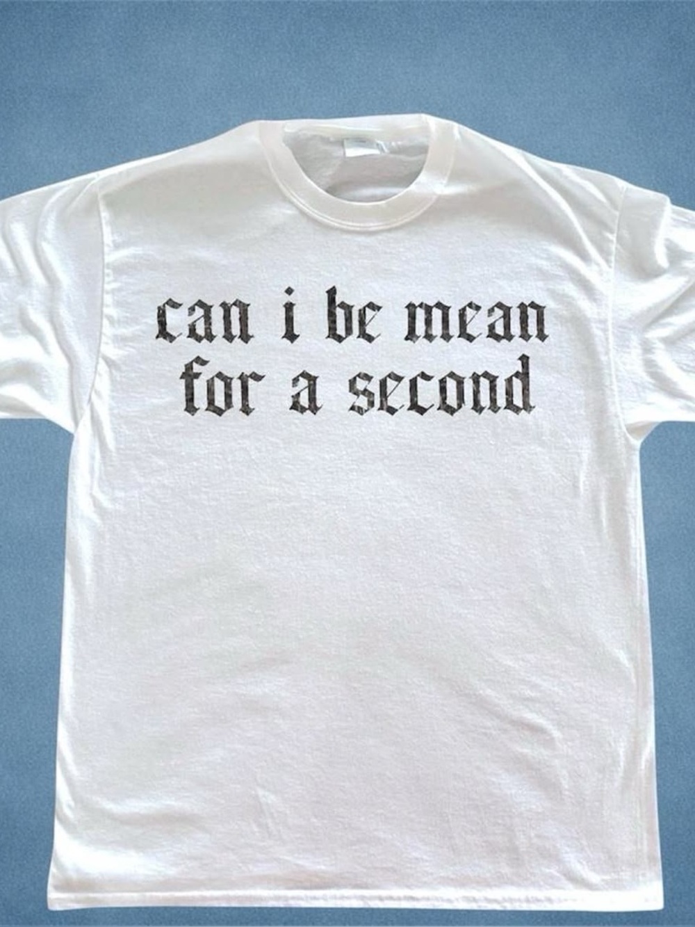 Can I Be Mean For A Second T-shirt ✅